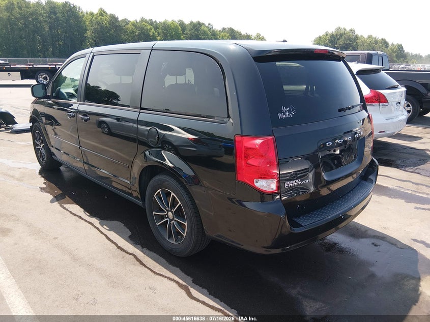 Vin: 2c4rdgcg3fr653918, lot: 46115088, dodge grand caravan sxt plus 20153