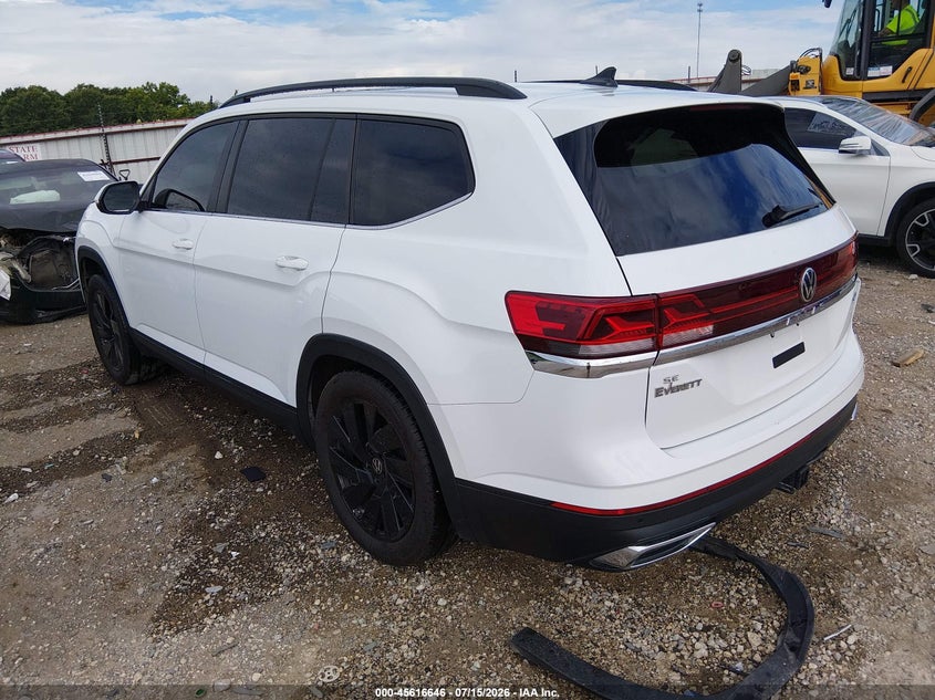 2025 VOLKSWAGEN ATLAS auction photo 3