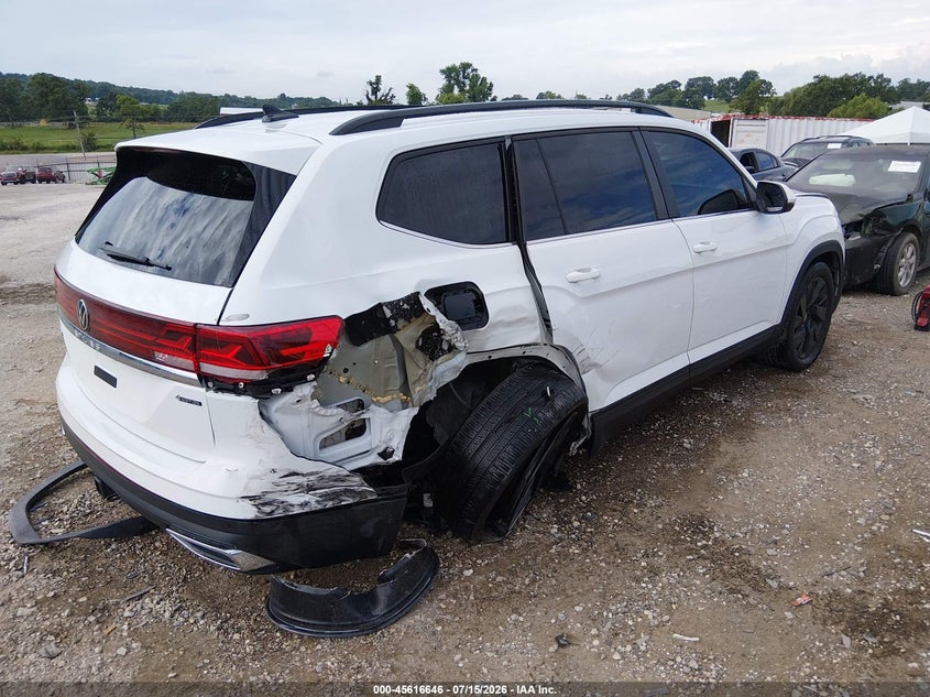 2025 VOLKSWAGEN ATLAS auction photo 4