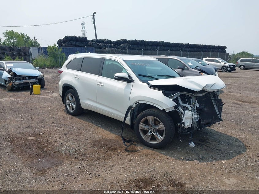 Vin: 5tddkrfh3gs352154, lot: 46115121, toyota highlander limited v6 2016 img_1
