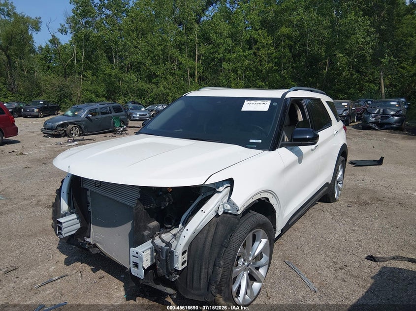 Vin: 1fm5k8hc3pga28109, lot: 46115140, ford explorer platinum 20232
