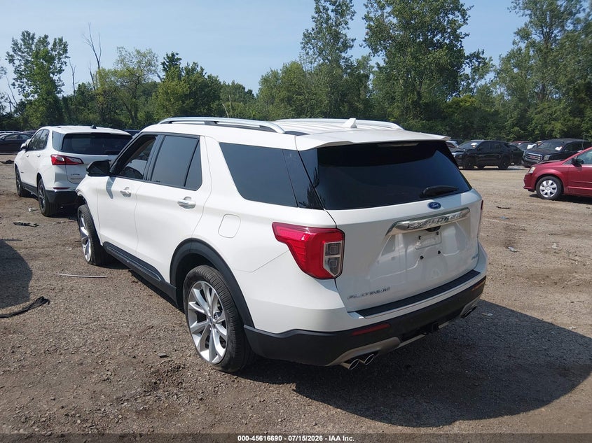 Vin: 1fm5k8hc3pga28109, lot: 46115140, ford explorer platinum 20233