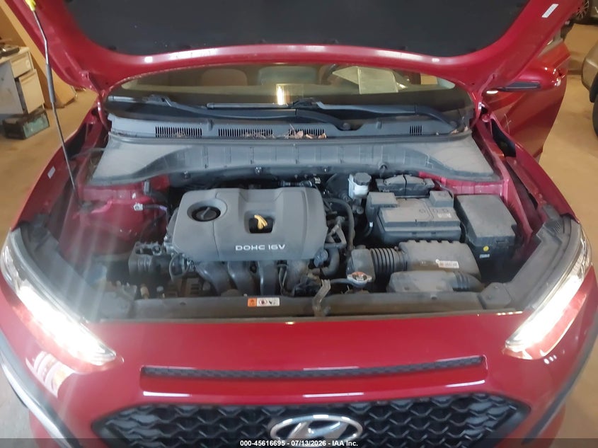 2021 Hyundai Kona Sel Plus VIN: KM8K6CAA4MU706592 Lot: 45616695