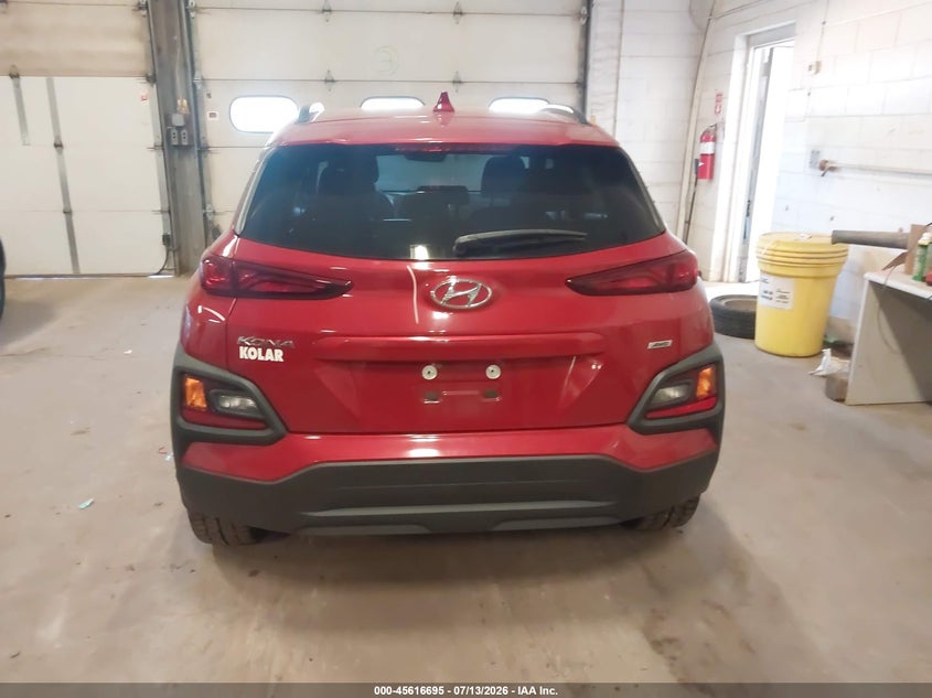 2021 Hyundai Kona Sel Plus VIN: KM8K6CAA4MU706592 Lot: 45616695