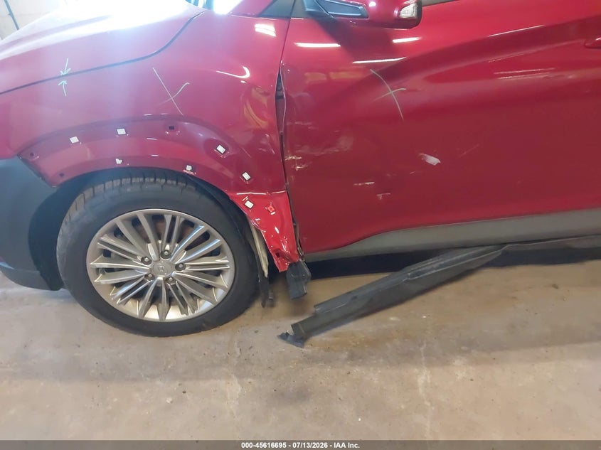 2021 Hyundai Kona Sel Plus VIN: KM8K6CAA4MU706592 Lot: 45616695
