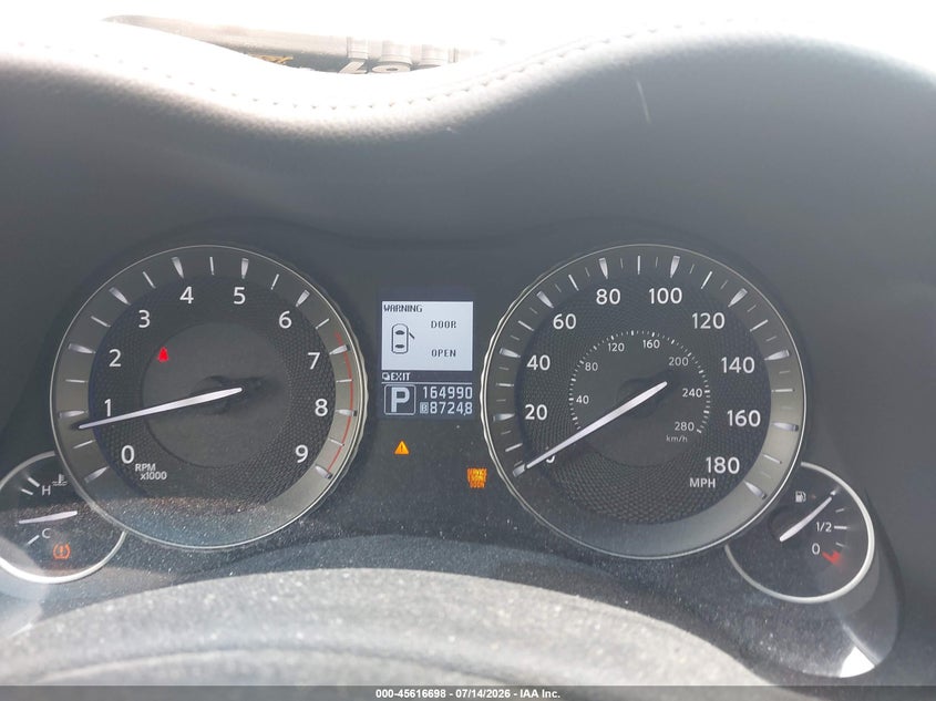 2012 Infiniti M56X VIN: JN1AY1AR5CM580202 Lot: 45616698