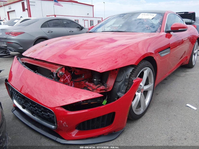 2022 Jaguar F-Type P450 Rwd Automatic VIN: SAJDD1EE3NCK77572 Lot: 45616724