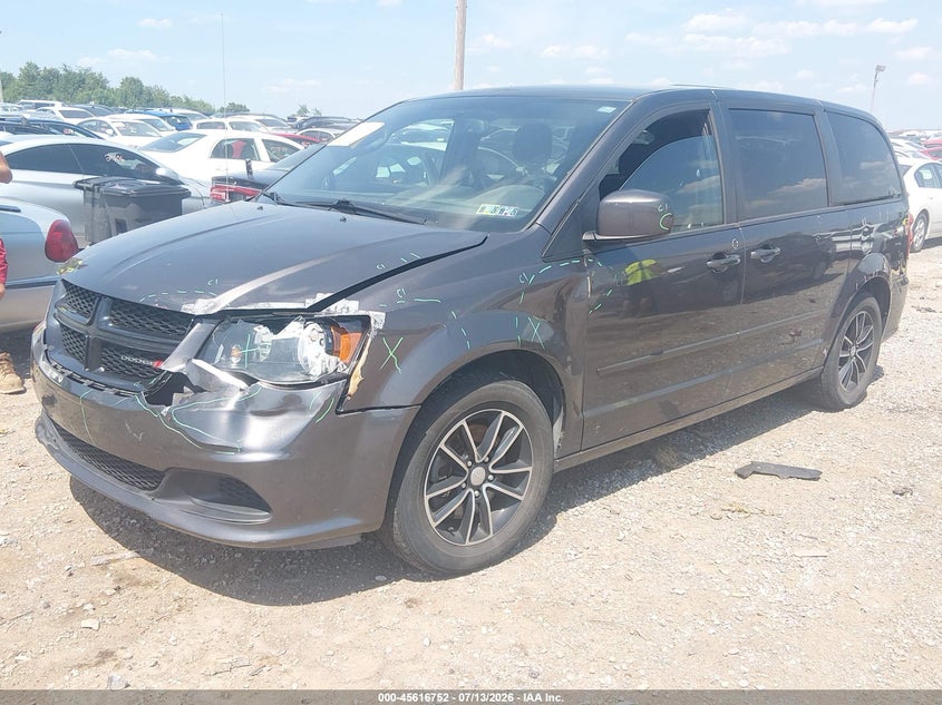 Vin: 2c4rdgbg1gr400146, lot: 46115202, dodge grand caravan se plus 20162