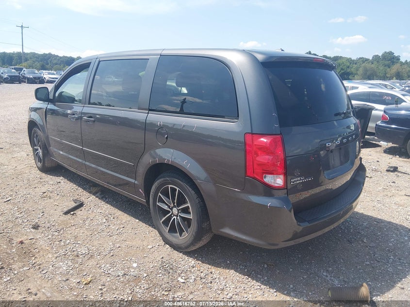 Vin: 2c4rdgbg1gr400146, lot: 46115202, dodge grand caravan se plus 20163