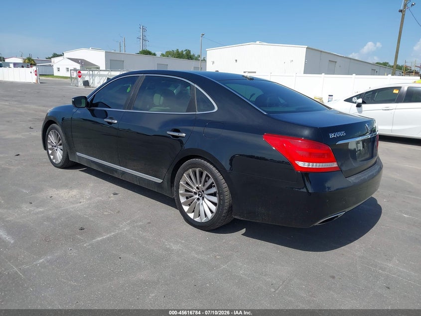Vin: kmhgh4jhxgu106070, lot: 46115234, hyundai equus signature 20163