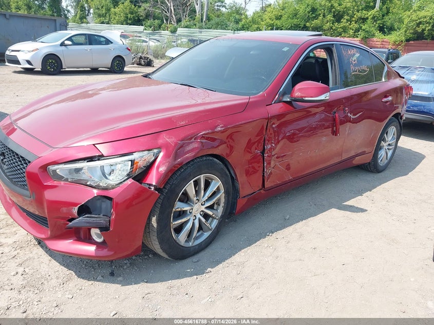 2015 Infiniti Q50 Premium/Sport VIN: JN1BV7AR8FM399891 Lot: 45616788