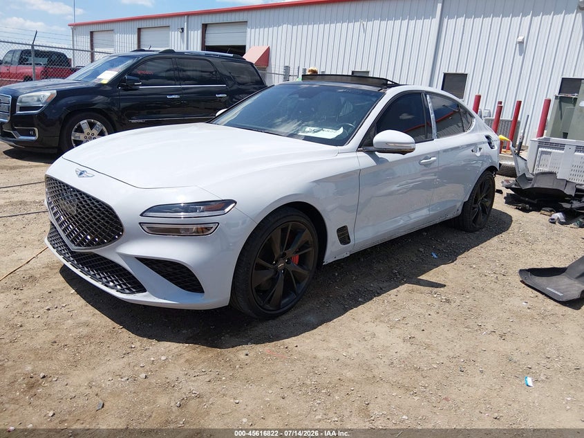 2022 Genesis G70 3.3T Awd VIN: KMTG54TE7NU102539 Lot: 45616822