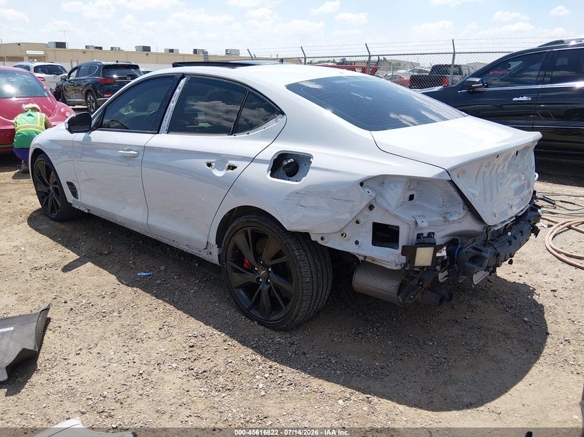 2022 Genesis G70 3.3T Awd VIN: KMTG54TE7NU102539 Lot: 45616822