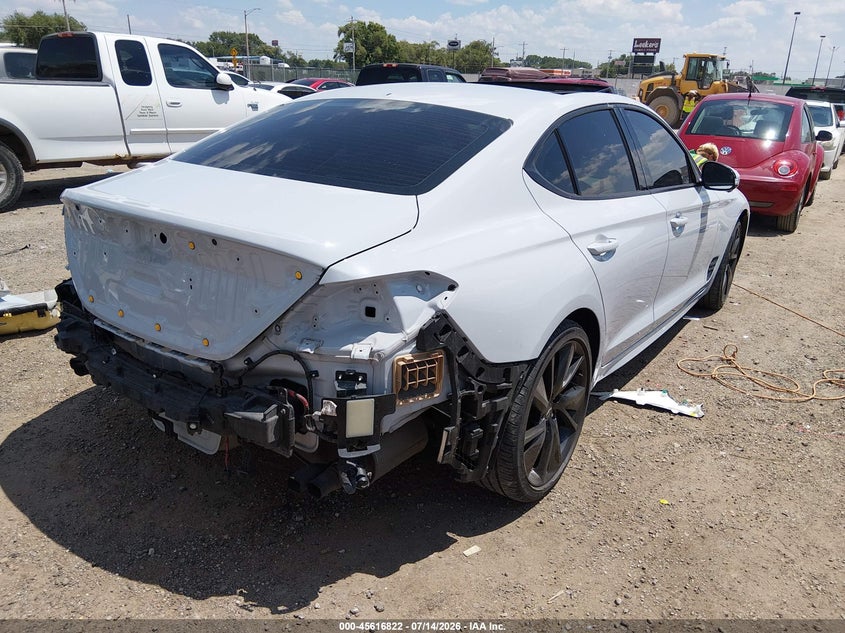 2022 Genesis G70 3.3T Awd VIN: KMTG54TE7NU102539 Lot: 45616822