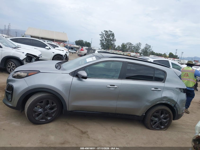 2022 Kia Sportage Nightfall Edition VIN: KNDP63AC0N7012283 Lot: 45616831