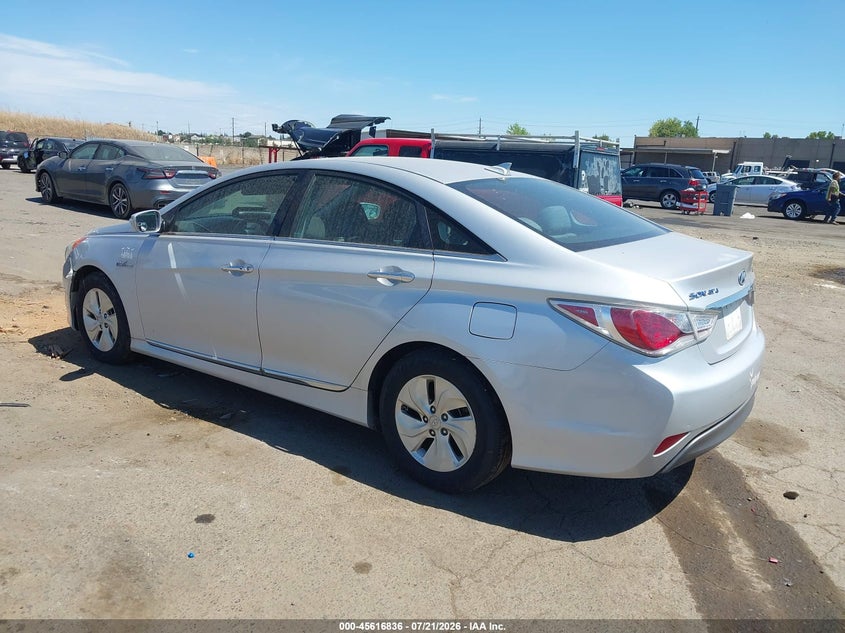 2014 HYUNDAI SONATA HYBRID auction photo 3