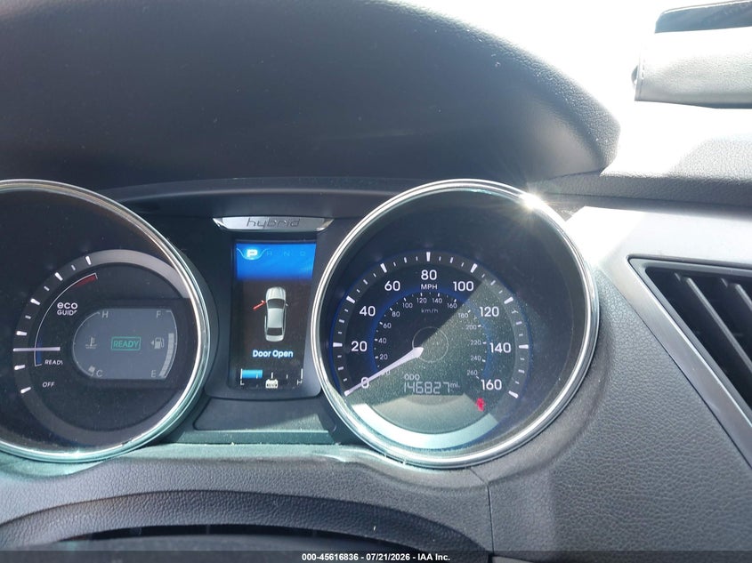 2014 HYUNDAI SONATA HYBRID auction photo 7