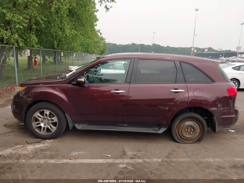 2008 Acura Mdx Technology Package VIN: 2HNYD28658H555958 Lot: 45616860