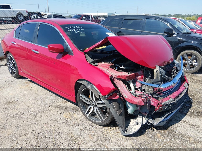 2016 HONDA ACCORD auction photo 1