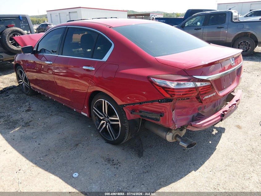 2016 HONDA ACCORD auction photo 3