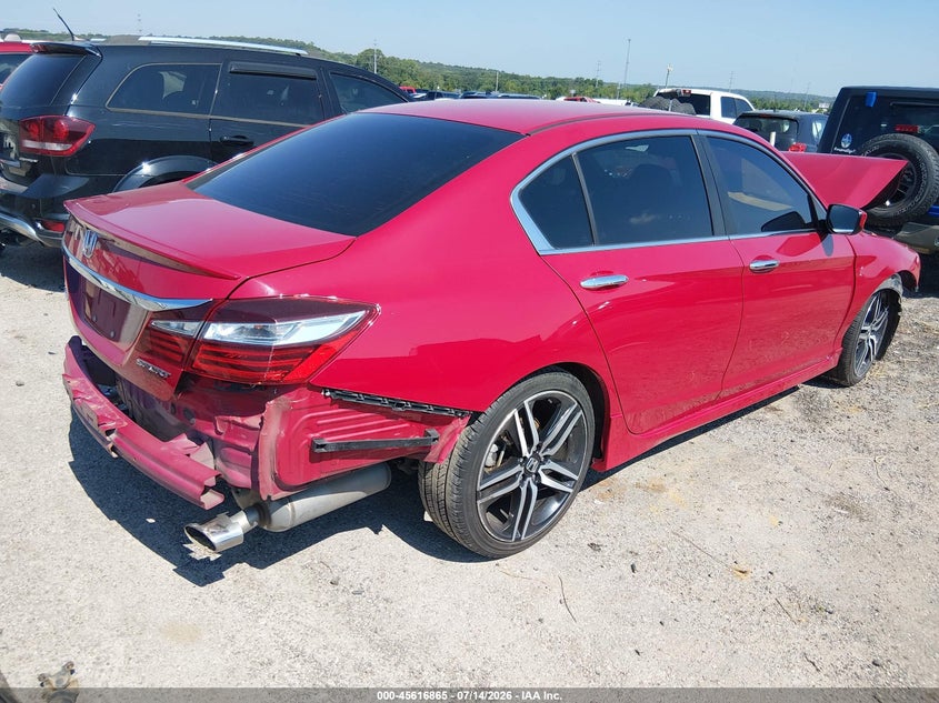2016 HONDA ACCORD auction photo 4