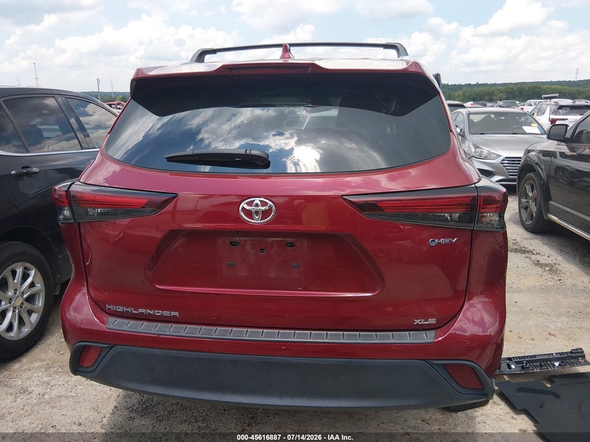TOYOTA HIGHLANDER HYBRID 2025 VIN 5TDKBRCH1SS662954