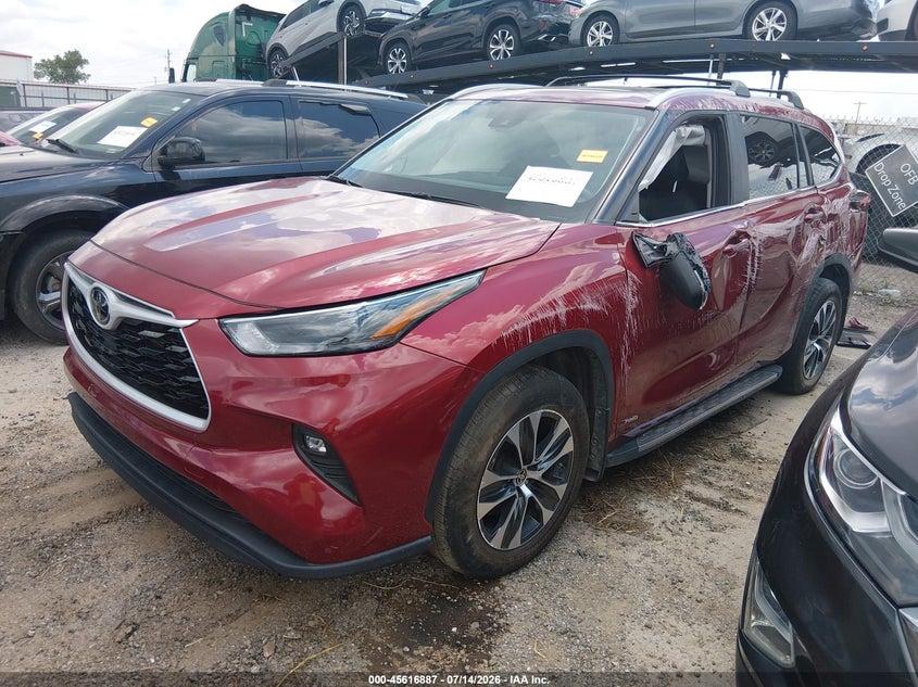2025 TOYOTA HIGHLANDER HYBRID auction photo 2