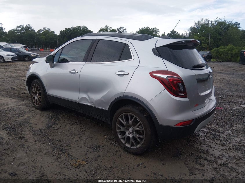 Vin: kl4cj2sb9kb889113, lot: 46115369, buick encore awd sport touring 20193