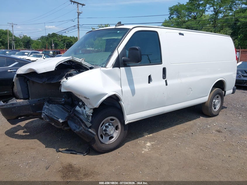 Vin: 1gcwgafpxm1208063, lot: 46115374, chevrolet express cargo rwd 2500 regular wheelbase wt 20212