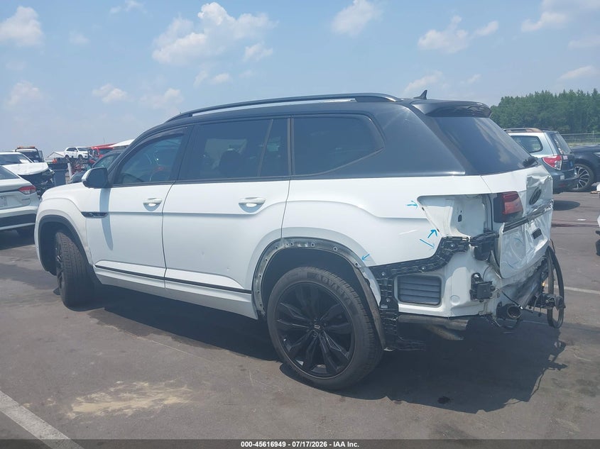 2021 Volkswagen Atlas 3.6L V6 Sel Premium R-Line VIN: 1V2FR2CA2MC558791 Lot: 45616949