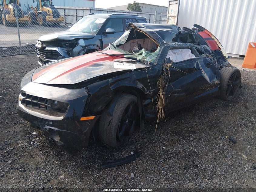 2013 Chevrolet Camaro 2Lt VIN: 2G1FC1E36D9145624 Lot: 45616954
