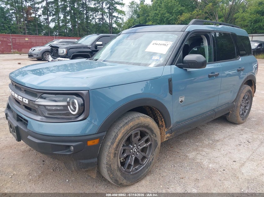 2023 Ford Bronco Sport Big Bend VIN: 3FMCR9B68PRE25206 Lot: 45616982
