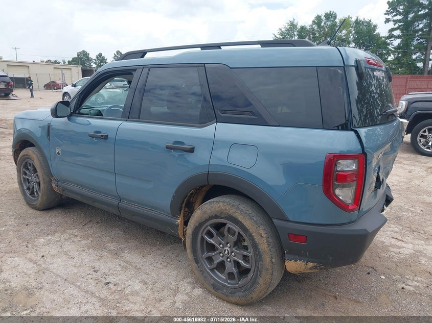 2023 Ford Bronco Sport Big Bend VIN: 3FMCR9B68PRE25206 Lot: 45616982