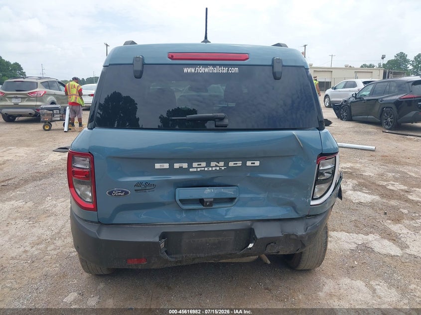 2023 Ford Bronco Sport Big Bend VIN: 3FMCR9B68PRE25206 Lot: 45616982