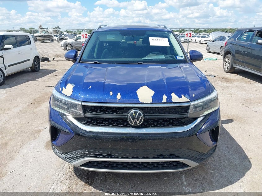 2022 Volkswagen Taos 1.5T Se VIN: 3VVRX7B22NM087710 Lot: 45617021