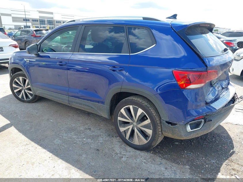 2022 Volkswagen Taos 1.5T Se VIN: 3VVRX7B22NM087710 Lot: 45617021
