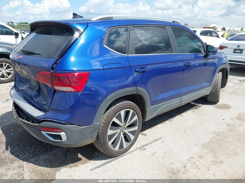 2022 Volkswagen Taos 1.5T Se VIN: 3VVRX7B22NM087710 Lot: 45617021
