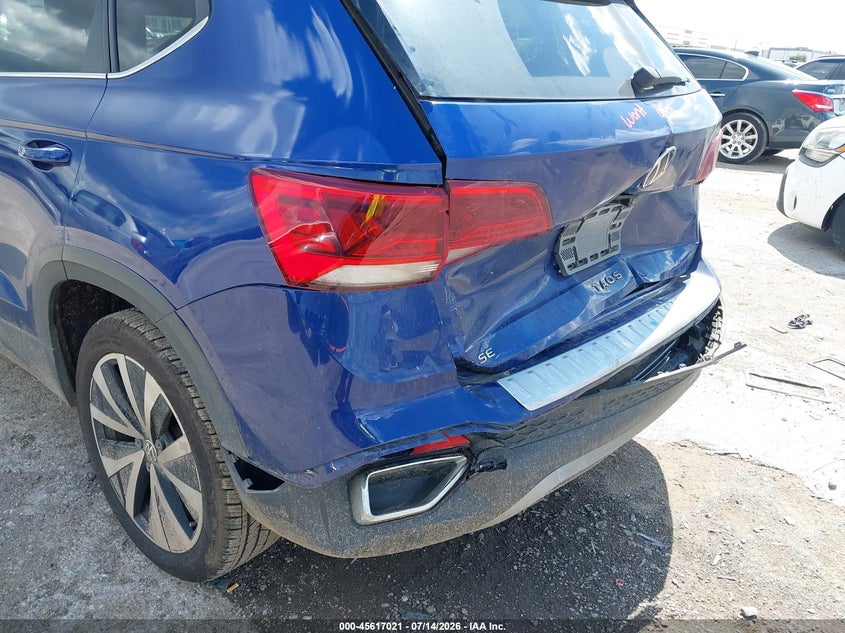 2022 Volkswagen Taos 1.5T Se VIN: 3VVRX7B22NM087710 Lot: 45617021