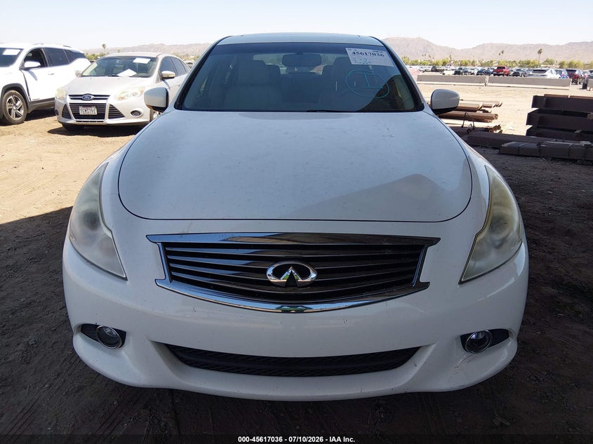 2012 Infiniti G37 Journey VIN: JN1CV6AP7CM625718 Lot: 45617036