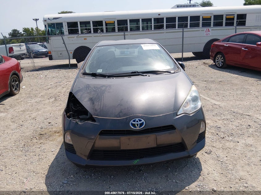 2014 Toyota Prius C One VIN: JTDKDTB37E1563862 Lot: 45617076