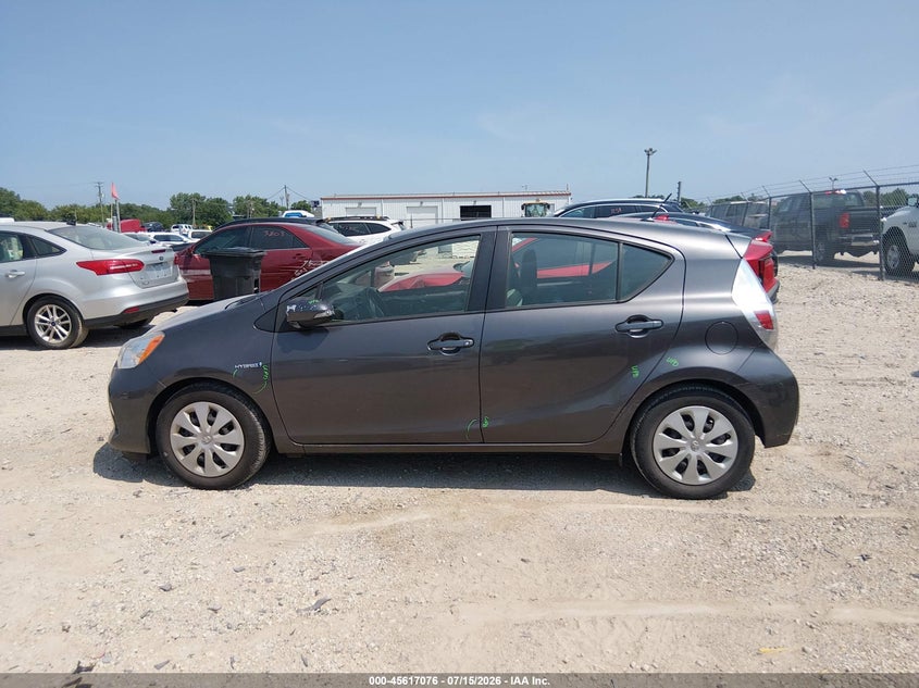 2014 Toyota Prius C One VIN: JTDKDTB37E1563862 Lot: 45617076