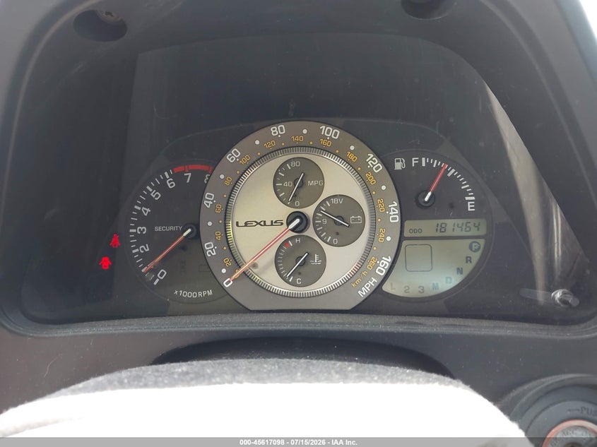 2003 Lexus Is 300 VIN: JTHBD192830065365 Lot: 45617098