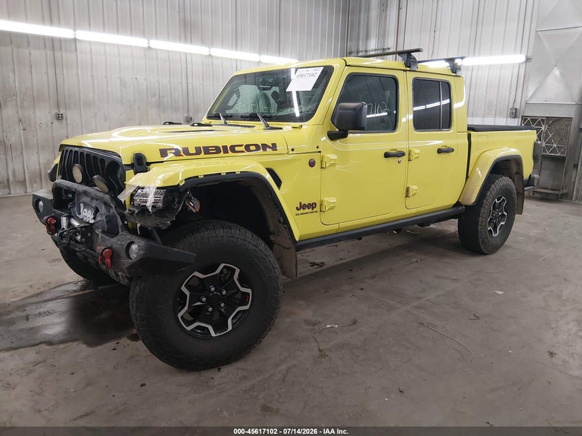 Vin: 1c6jjtbg0pl510006, lot: 46115551, jeep gladiator rubicon 4x4 20232