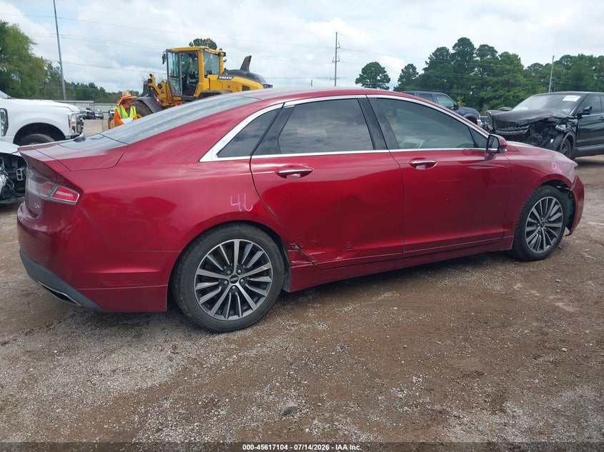 2017 Lincoln Mkz Hybrid Select VIN: 3LN6L5LU8HR654782 Lot: 45617104