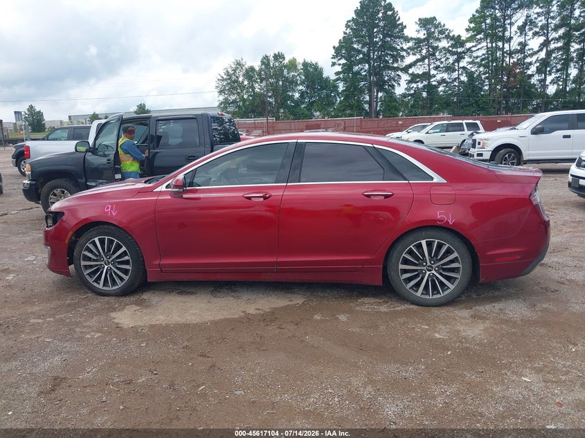 2017 Lincoln Mkz Hybrid Select VIN: 3LN6L5LU8HR654782 Lot: 45617104