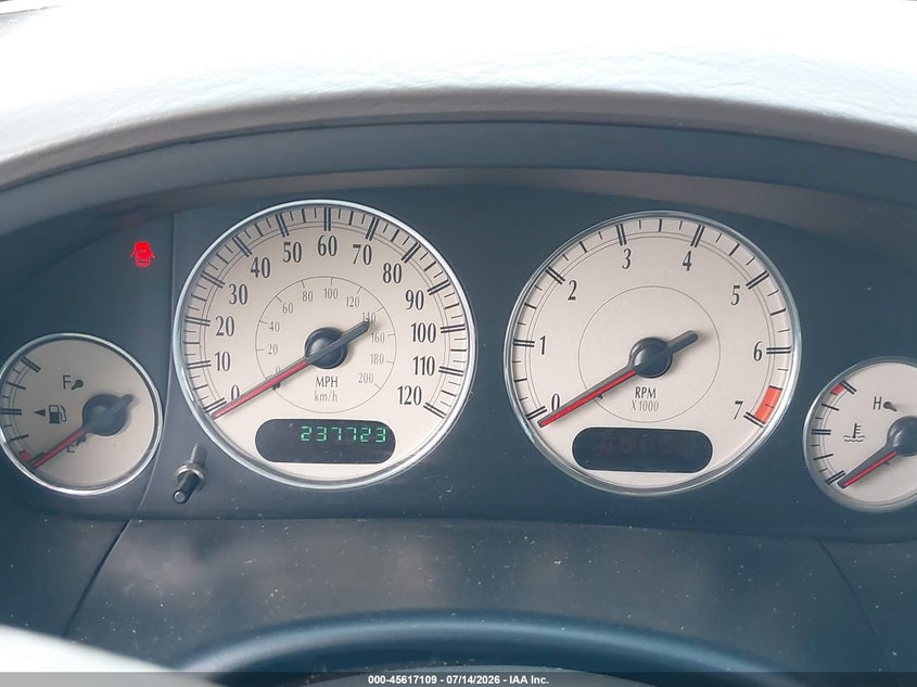 2003 Chrysler Town & Country Limited VIN: 2C8GP64L43R189262 Lot: 45617109