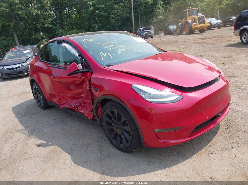 2021 TESLA MODEL Y LONG RANGE DUAL MOTOR ALL-WHEEL DRIVE