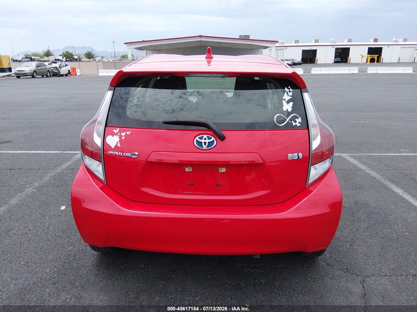 2016 Toyota Prius C One VIN: JTDKDTB30G1134968 Lot: 45617154
