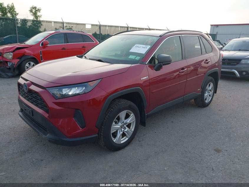 2021 Toyota RAV 4, Удар сзади, IAAI, VIN JTML6RFV1MD010960 — фото 2