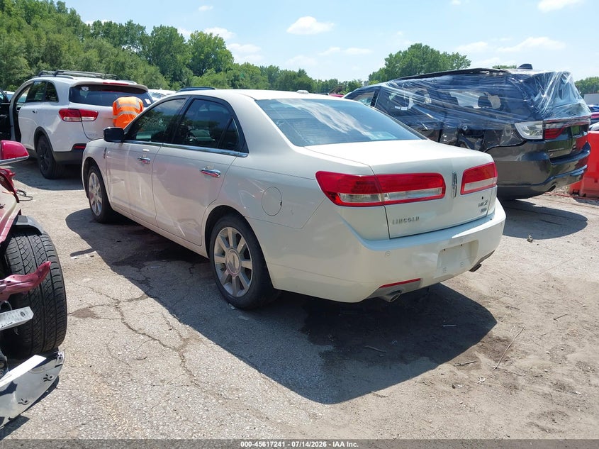 2012 LINCOLN MKZ auction photo 3